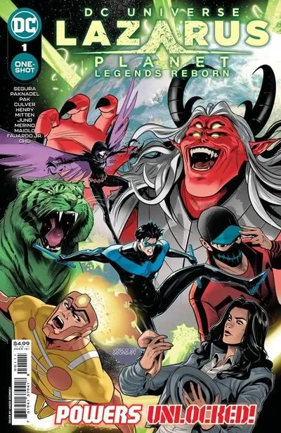 دانلود کمیک Lazarus Planet – Legends Reborn #1 (2023)