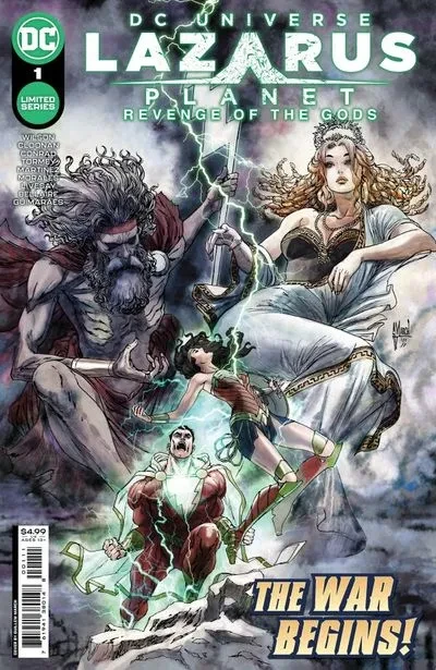 دانلود کمیک Lazarus Planet – Revenge of the Gods #1 (2023)