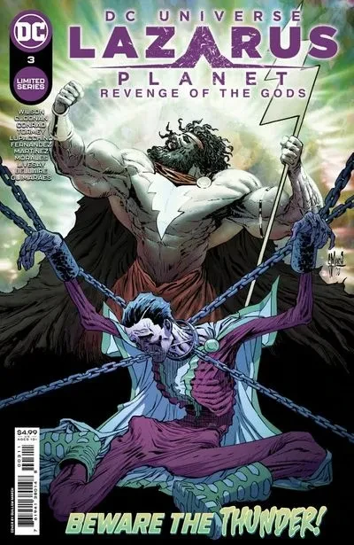 دانلود کمیک Lazarus Planet – Revenge of the Gods #3 (2023)