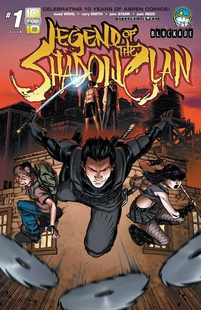 دانلود کمیک Legend of the Shadow Clan #1 – 5 (2013)