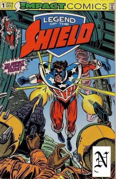 دانلود کمیک Legend of the Shield #1 – 16 (1991-1992)