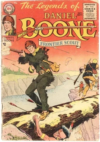 دانلود کمیک Legends Of Daniel Boone #1 – 8 (1955)