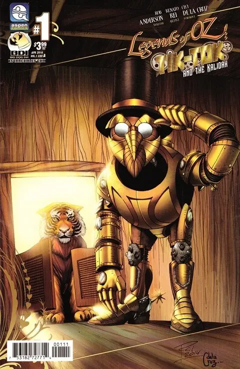 دانلود کمیک Legends of OZ – Tik-Tok And The Kalidah #1 – 2