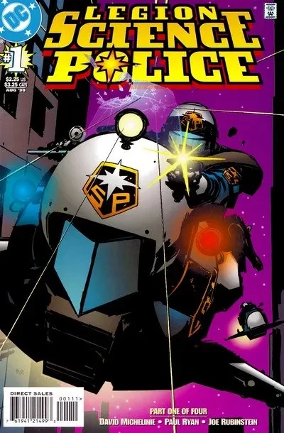 دانلود کمیک Legion – Science Police #1 – 4 (1998)
