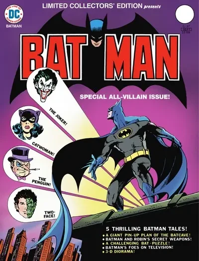 دانلود کمیک Limited Collectors’ Edition v4 C-37 – Batman Special All-Villain Issue! Facsimile Edition (1975, 2024)