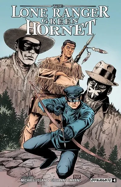 دانلود کمیک Lone Ranger – Green Hornet #4 (2016)