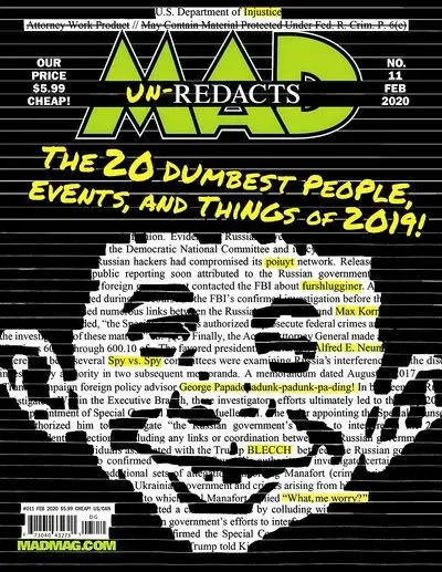 دانلود کمیک MAD Magazine #11 (2019)