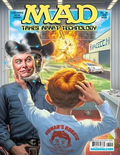 دانلود کمیک Mad Magazine #30 (2023)