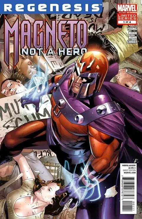 دانلود کمیک Magneto – Not a Hero #1 – 4 (2012)