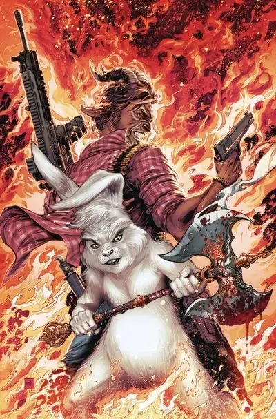 دانلود کمیک Man Goat and The Bunnyman – Beware of The Pigman #3 (2024)