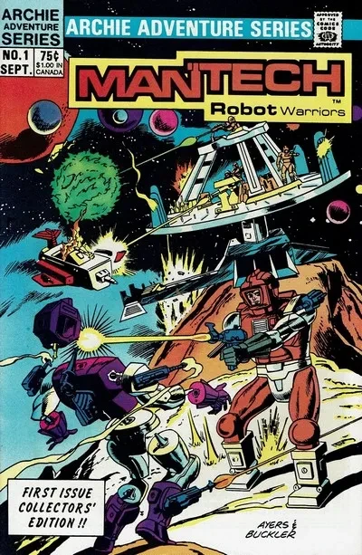دانلود کمیک Mantech Robot Warriors #1 – 4 (1985)