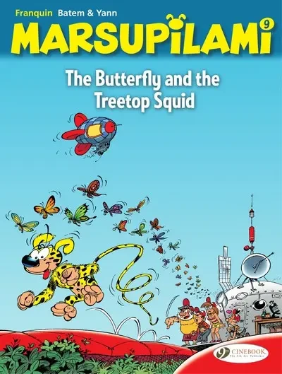 دانلود کمیک Marsupilami #9 – The Butterfly and the Treetop Squid (2024)
