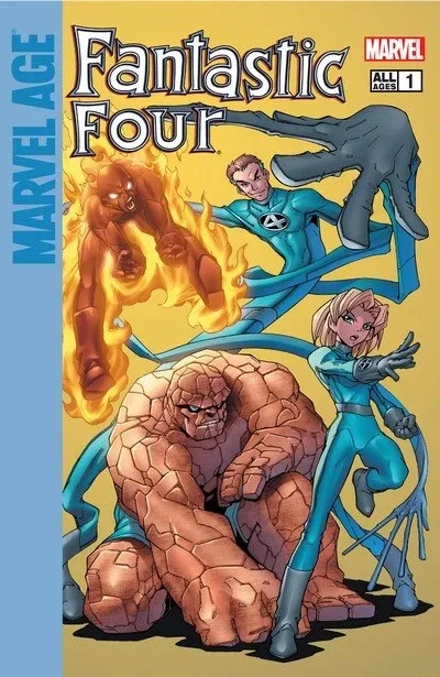 دانلود کمیک Marvel Age Fantastic Four #1 – 12 (2004-2005)