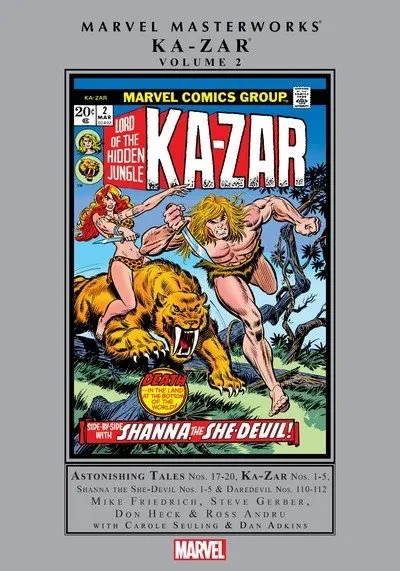 دانلود کمیک Marvel Masterworks – Ka-Zar Vol. 2 (2018)