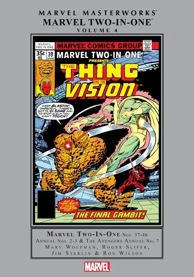 دانلود کمیک Marvel Masterworks – Marvel Two-In-One Vol. 4 (2019)