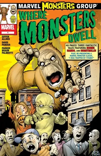 دانلود کمیک Marvel Monsters – Where Monsters Dwell (2005)