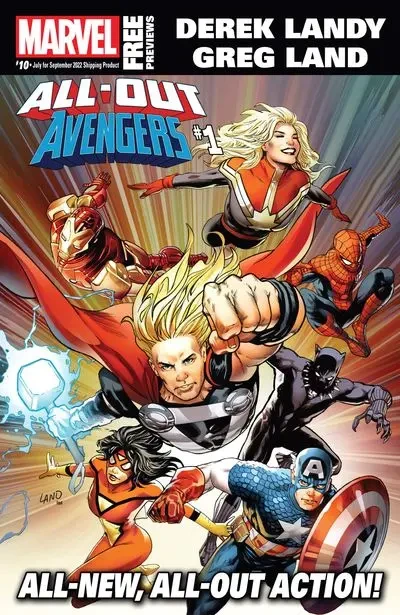 دانلود کمیک Marvel Previews #10 (2022)