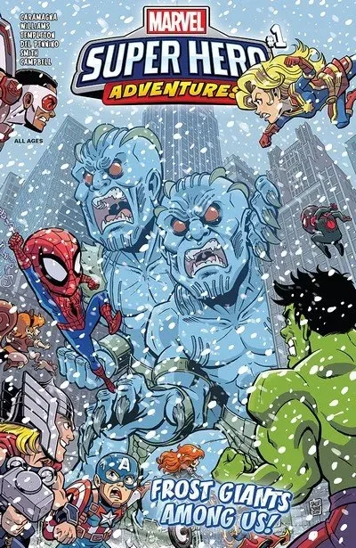 دانلود کمیک Marvel Super Hero Adventures – Captain Marvel – Frost Giants Among Us #1 (2018)