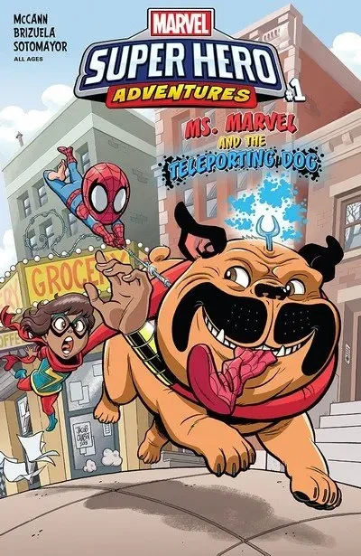 دانلود کمیک Marvel Super Hero Adventures – Ms. Marvel And The Teleporting Dog #1 (2018)