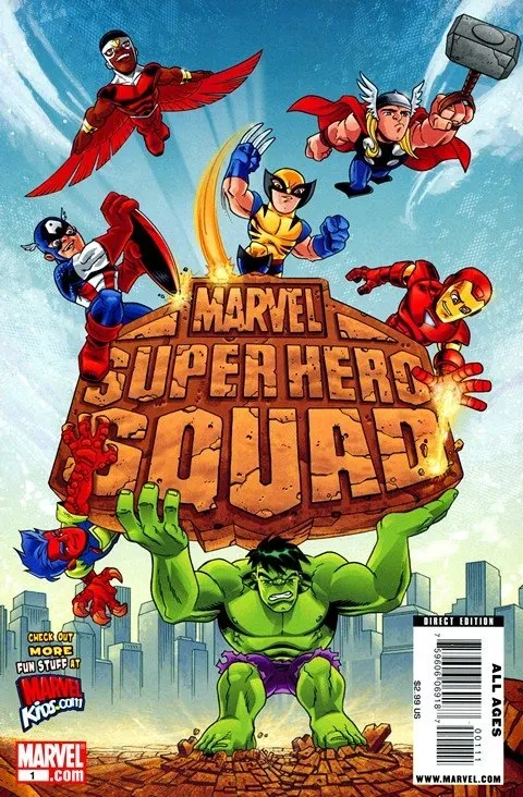 دانلود کمیک Marvel Super Hero Squad (Vol. 1 – 2 + Extras) (2009-2012)