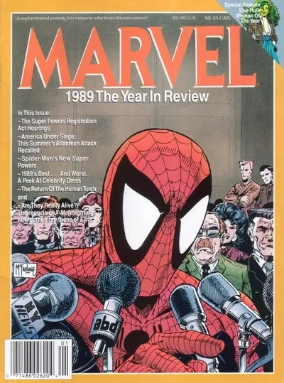 دانلود کمیک Marvel – The Year In Review #1 – 6 (1989-1994)