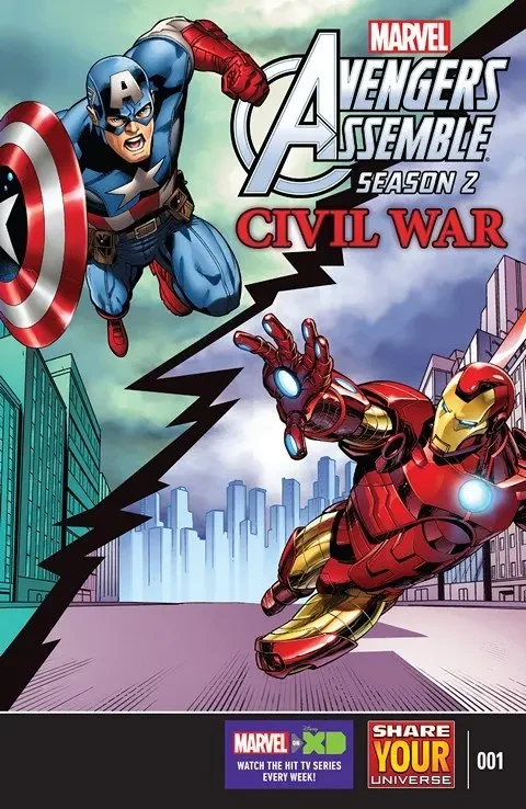 دانلود کمیک Marvel Universe Avengers Assemble – Civil War #1 (2016)
