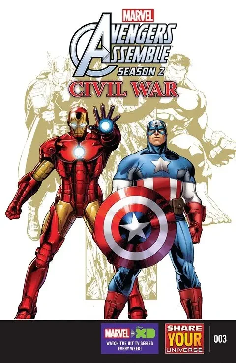 دانلود کمیک Marvel Universe Avengers Assemble – Civil War #3