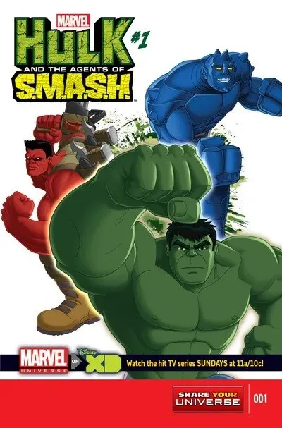 دانلود کمیک Marvel Universe Hulk – Agents Of S.M.A.S.H. #1 – 4 (2013-2014)