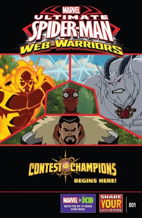 دانلود کمیک Marvel Universe Ultimate Spider-Man – Web-Warriors – Contest of Champions #1