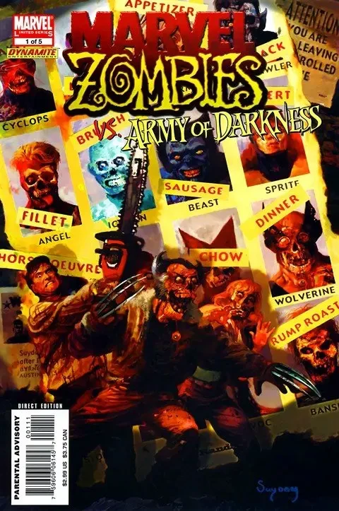 دانلود کمیک Marvel Zombies vs Army of Darkness #1 – 5 (2007)