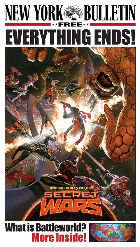 دانلود کمیک Marvel’s New York Bulletin Secret Wars Newspaper (2015)