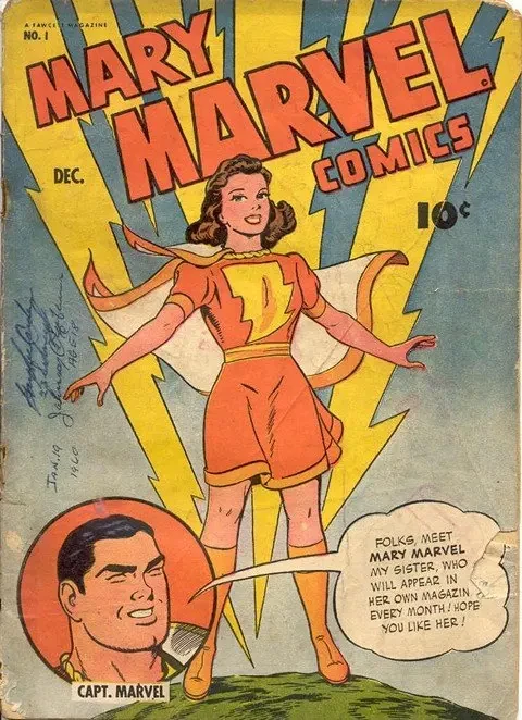 دانلود کمیک Mary Marvel #1 – 28 (1945-1953)