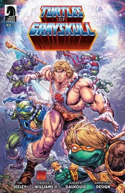 دانلود کمیک Masters of the Universe – Teenage Mutant Ninja Turtles – Turtles of Grayskull #1 (2024)