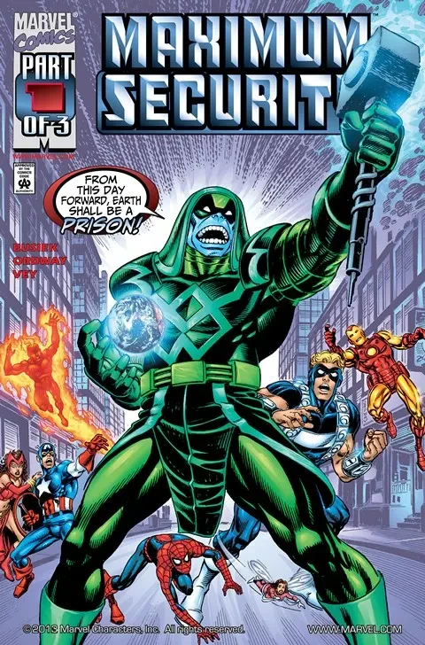 دانلود کمیک Maximum Security #1 – 3 (2000-2001)