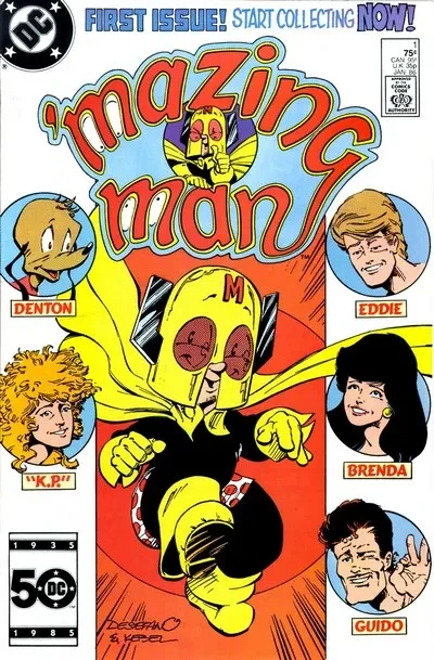 دانلود کمیک ‘Mazing Man #1 – 12 (1986)