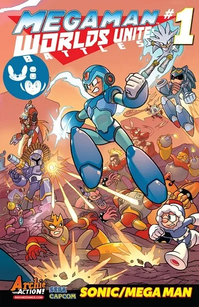 دانلود کمیک Mega Man – Worlds Unite Battles #1 (2015)