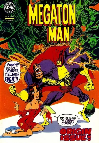 دانلود کمیک Megaton Man #1 – 10 (1984-1985)