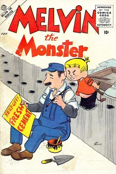 دانلود کمیک Melvin The Monster Vol. 1 #1 – 6 (1956-1957)