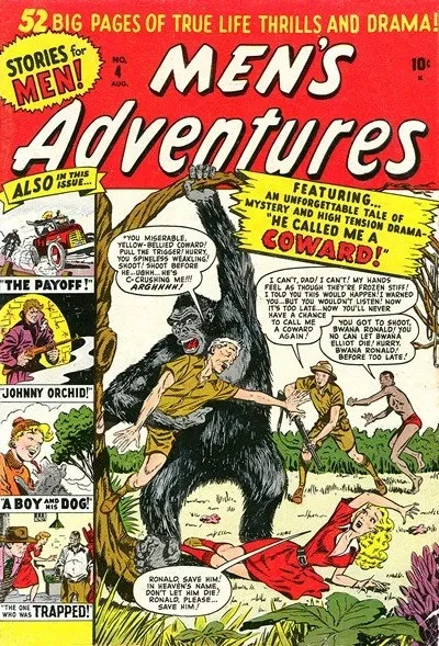 دانلود کمیک Men’s Adventures #4 – 28 (1950-1954)