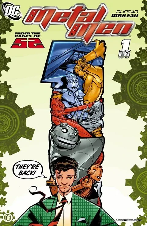 دانلود کمیک Metal Men #1 – 8 + DC Comics Presents (2007-2011)