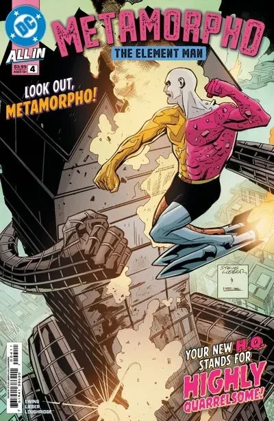 دانلود کمیک Metamorpho – The Element Man #4 (2025)
