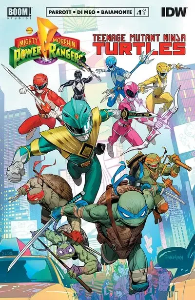 دانلود کمیک Mighty Morphin Power Rangers – Teenage Mutant Ninja Turtles #1 (2019)