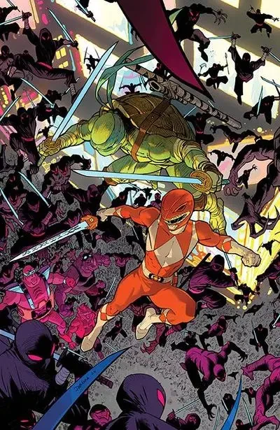 دانلود کمیک Mighty Morphin Power Rangers – Teenage Mutant Ninja Turtles II #1 (2022)