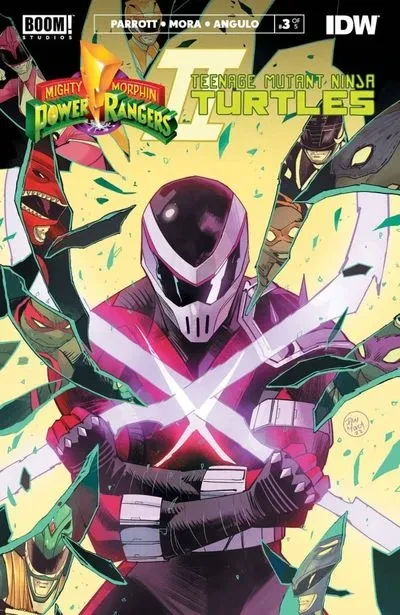 دانلود کمیک Mighty Morphin Power Rangers – Teenage Mutant Ninja Turtles II #3 (2023)