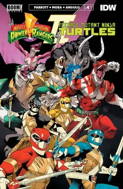 دانلود کمیک Mighty Morphin Power Rangers – Teenage Mutant Ninja Turtles II #4 (2023)