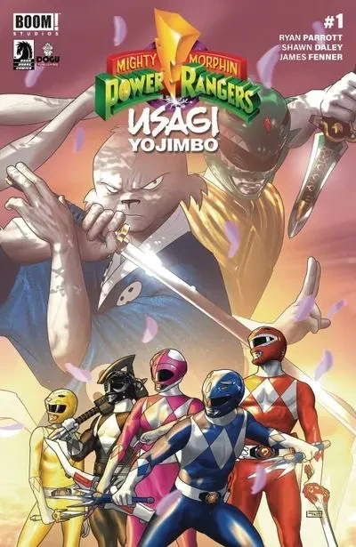 دانلود کمیک Mighty Morphin Power Rangers – Usagi Yojimbo #1 (2024)
