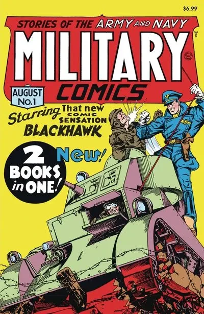 دانلود کمیک Military Comics #1 (Facsimile Edition) (1941, 2024)