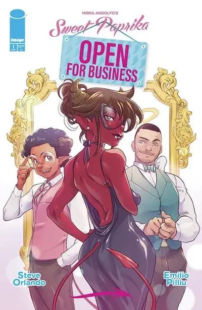 دانلود کمیک Mirka Andolfo’s Sweet Paprika – Open for Business #1 (2024)