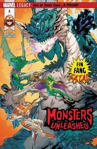 دانلود کمیک Monsters Unleashed Vol. 2 #8 (2017)