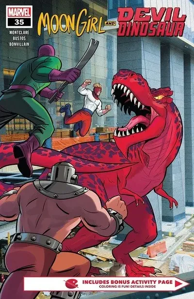 دانلود کمیک Moon Girl And Devil Dinosaur #35 (2018)
